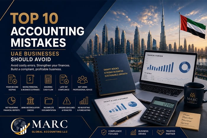 Top 10 Accounting Mistakes UAE Businesses Should Avoid
