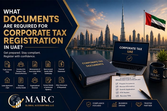 Documents Required for Corporate Tax Registration in UAE